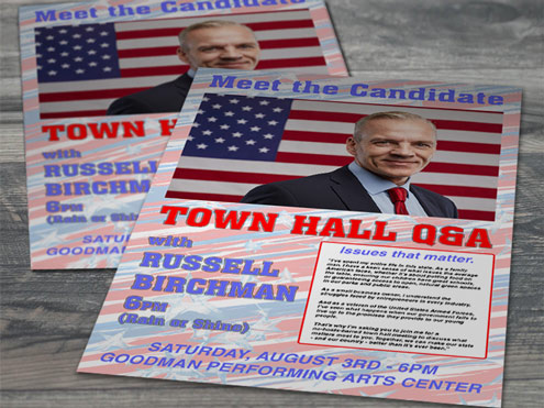 Campaign posters