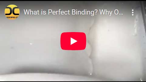 Perfect Bound Book Video