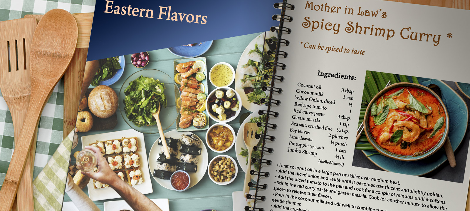 Custom self-published cookbook printing