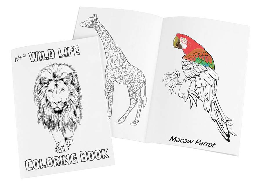 Custom-Perfect-Bound-Coloring-Books