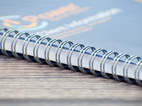 Wire-o Bound Book Printing and Binding