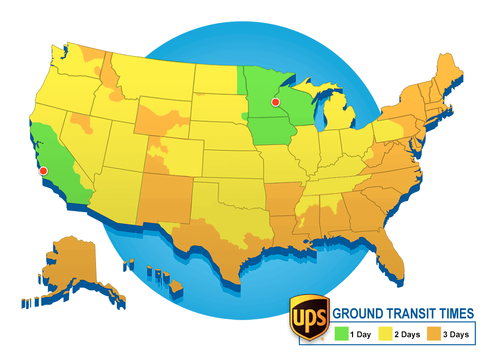 Shipping Map