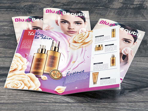 Saddle stitch booklet example photo