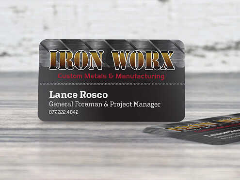 Rounded Business Card  - Front